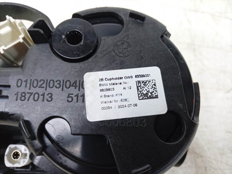 Recambio de cenicero para bmw 3 touring m3 competition xdrive referencia OEM IAM  6809803 
