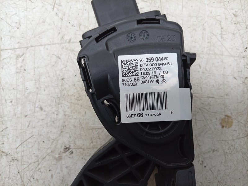 Recambio de pedal acelerador para citroën c3 aircross ii (2r_, 2c_) 1.5 bluehdi 110 referencia OEM IAM  9835904480 SPF510007CP