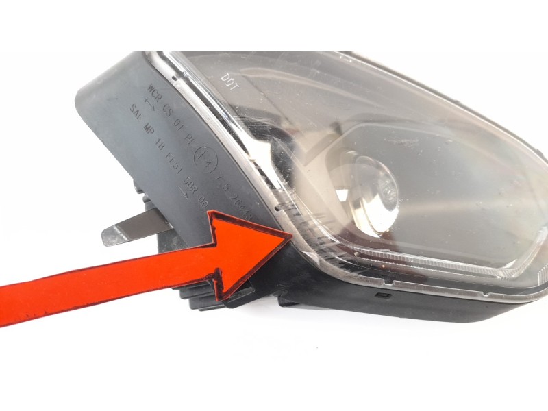 Recambio de faro derecho para bmw s 1000 rr s 1000 rr referencia OEM IAM 63128556880  