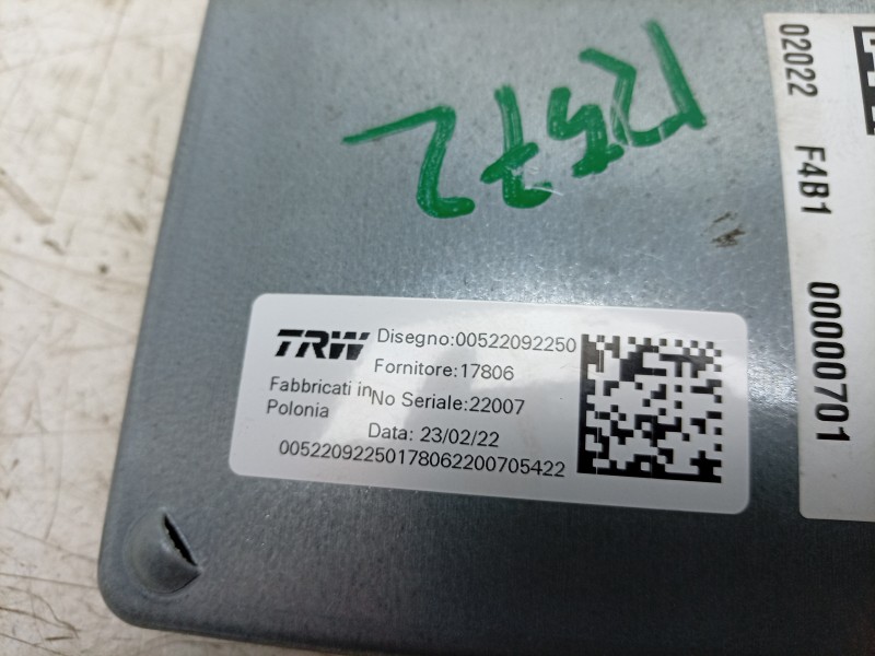Recambio de centralita direccion para fiat tipo station wagon (356_, 357_) 1.3 d (356wxh1a) referencia OEM IAM 522092250 5933182