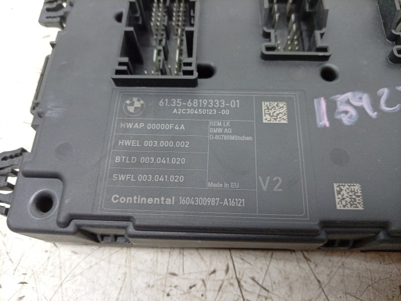 Recambio de caja reles / fusibles para bmw 4 gran coupe (f36) 420 d referencia OEM IAM A2C30450123 61356819333 