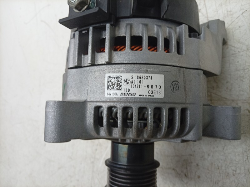 Recambio de alternador para bmw 2 gran coupe (f44) 218 d referencia OEM IAM 1042119870 8680374 ALF670A04HQ