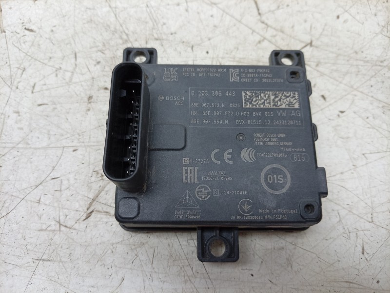 Recambio de modulo electronico para porsche macan (xab) 4 electric (xabbb1, xabfd1) referencia OEM IAM 0203306443 85E907572N 