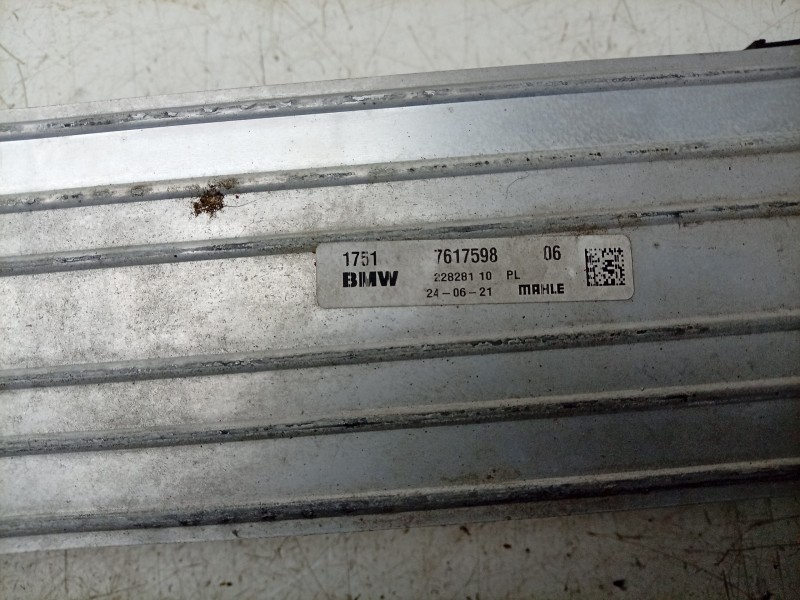 Recambio de intercooler para bmw 2 gran coupe (f44) 218 d referencia OEM IAM 22828110 7617598 219520B / 30946 / CNGBM006 / BM250