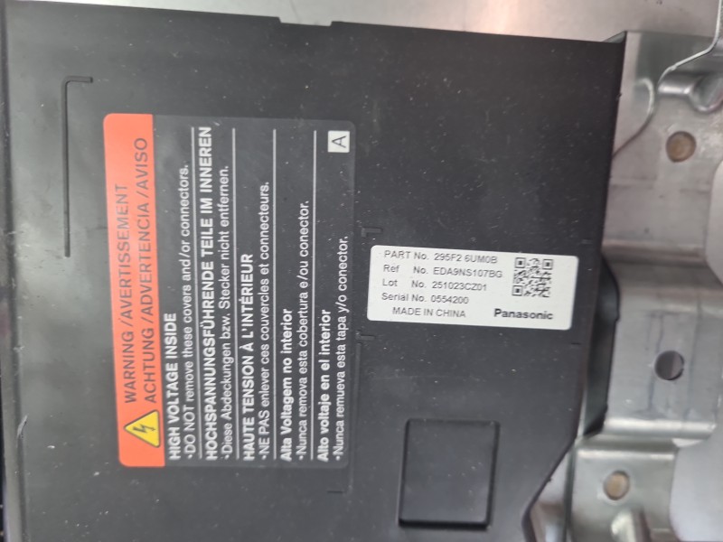 Recambio de bateria para nissan qashqai iii (j12) 1.5 vc-t referencia OEM IAM  295F26UM0B 
