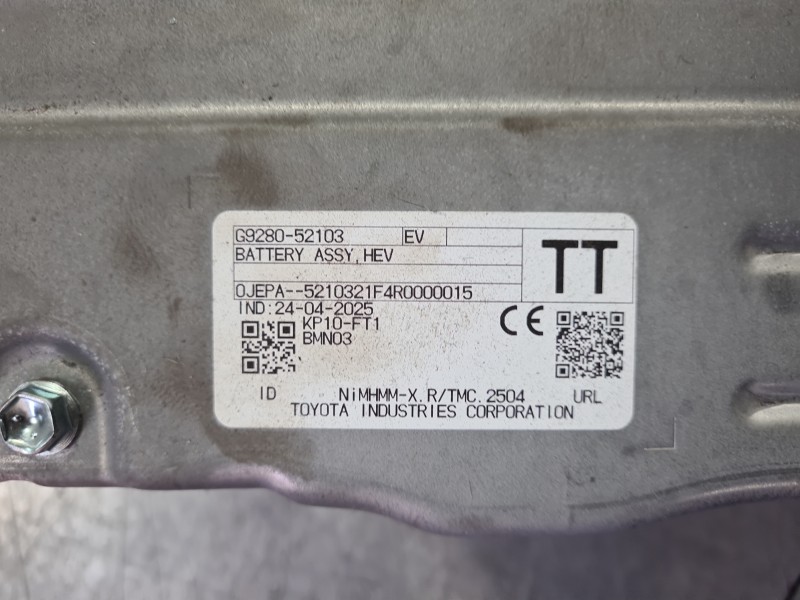 Recambio de bateria para lexus lbx referencia OEM IAM  G928052103 