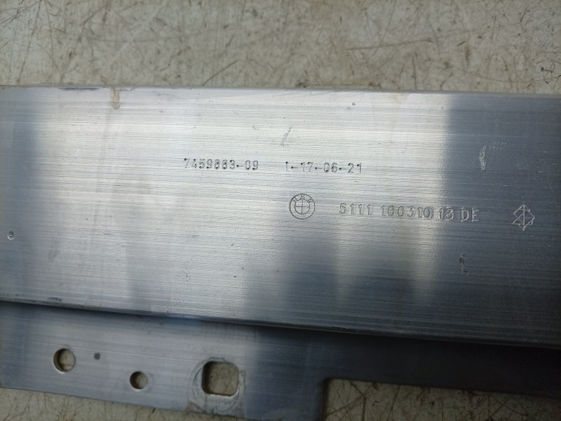 Recambio de refuerzo paragolpes delantero para bmw 2 gran coupe (f44) 218 d referencia OEM IAM 51117459883 7459883 