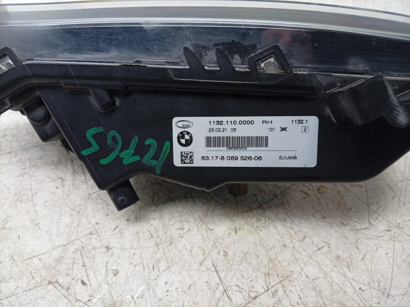 Recambio de faro antiniebla derecho para bmw 2 gran coupe (f44) 218 d referencia OEM IAM  63178089526 BM0354413