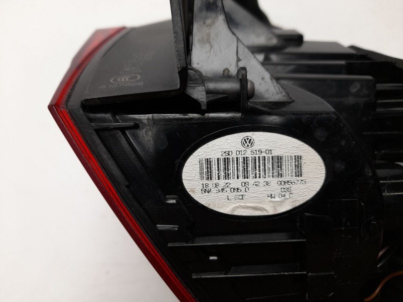 Recambio de piloto trasero izquierdo para volkswagen tiguan (ad1, ax1) 1.5 tsi referencia OEM IAM  5NA945095D 103F23720771/16900