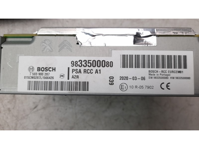 Recambio de sistema navegacion gps para opel corsa f 1.2 referencia OEM IAM 39185456  