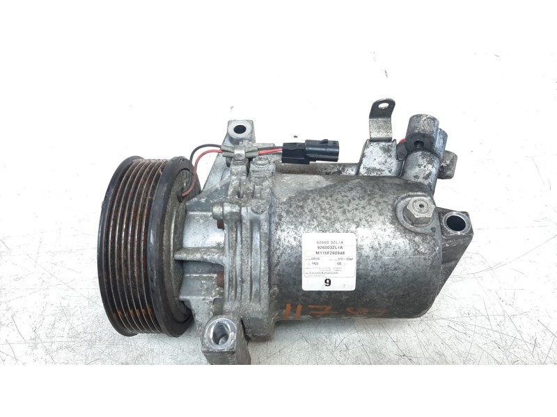 Recambio de compresor aire acondicionado para nissan pulsar (c13) acenta referencia OEM IAM 926003ZL1A  