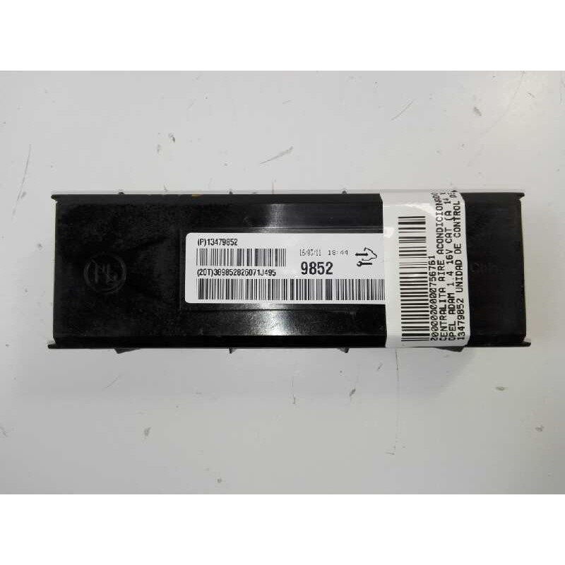 Recambio de centralita aire acondicionado para opel adam 1.4 16v cat (a 14 xel / ldd / l2z) referencia OEM IAM 13479852  
