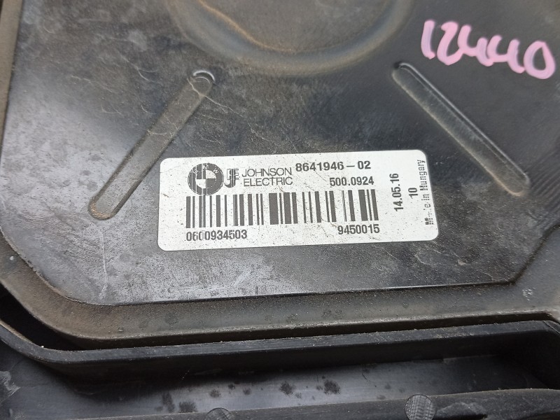 Recambio de electroventilador para bmw 4 gran coupe (f36) 420 d referencia OEM IAM 0600934503 864194602 