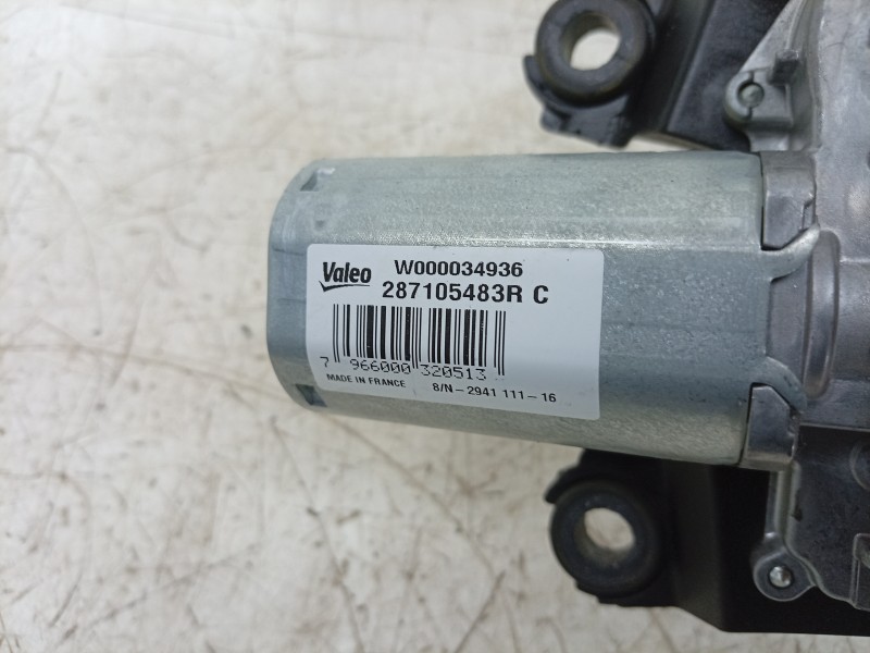 Recambio de motor limpia trasero para renault clio iv (bh_) 0.9 tce 90 referencia OEM IAM  287105483R 