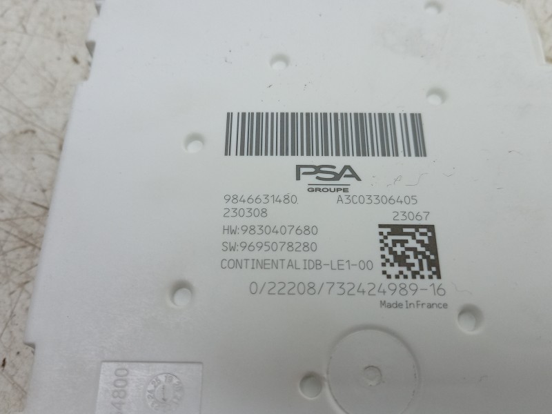 Recambio de caja reles / fusibles para peugeot 308 sw iii (fc_, fj_, fr_, f4_, fn_) puretech 130 (frhnsl, frhnst) referencia OEM