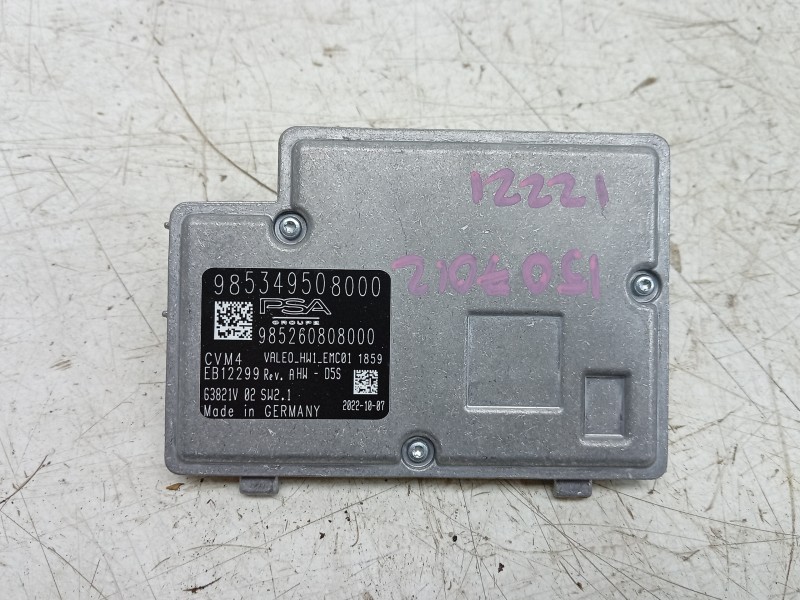 Recambio de camara vision frontal para peugeot 308 sw iii (fc_, fj_, fr_, f4_, fn_) puretech 130 (frhnsl, frhnst) referencia OEM