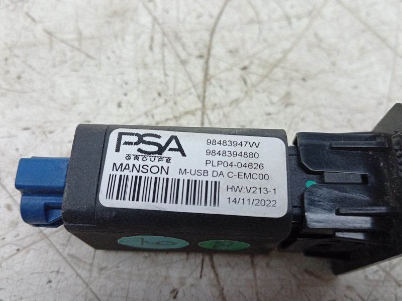 Recambio de modulo electronico para peugeot 308 sw iii (fc_, fj_, fr_, f4_, fn_) puretech 130 (frhnsl, frhnst) referencia OEM IA