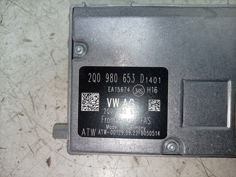 Recambio de camara vision frontal para seat ateca (khp) style xm referencia OEM IAM  2Q0980653D 