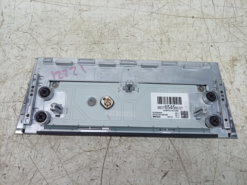 Recambio de pantalla multifuncion para peugeot 308 sw iii (fc_, fj_, fr_, f4_, fn_) puretech 130 (frhnsl, frhnst) referencia OEM
