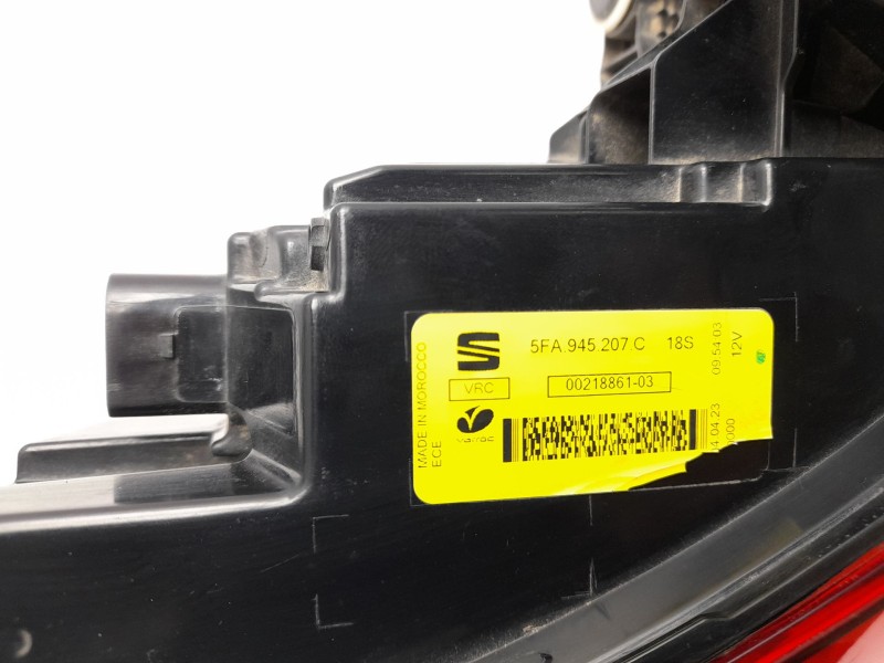 Recambio de piloto trasero izquierdo para cupra leon sportstourer (kl8, ku8, kud) 2.0 tsi 4drive referencia OEM IAM  5FA945207C 
