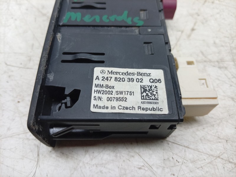 Recambio de modulo electronico para mercedes-benz clase gla (bm 247) gla 200 (247.787) referencia OEM IAM  A2478203902 