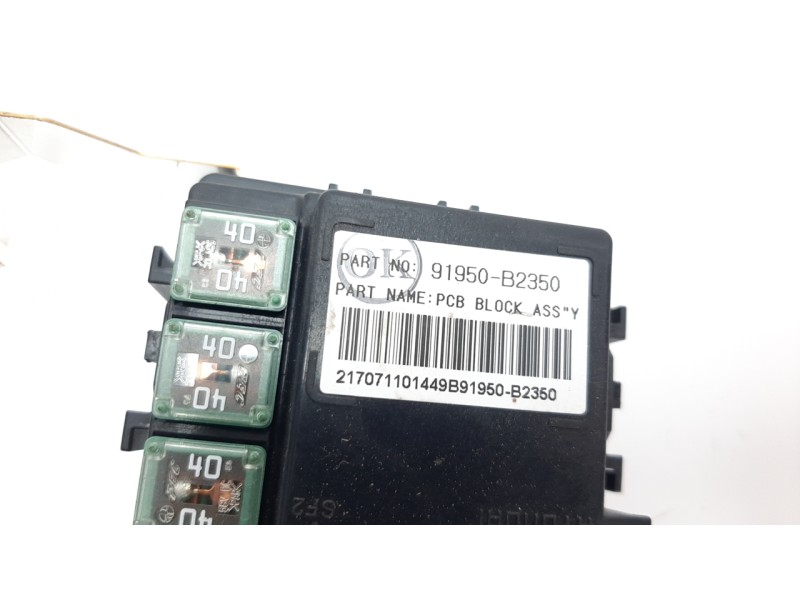 Recambio de caja reles / fusibles para kia soul ( ) 1.6 gdi cat referencia OEM IAM 91950B2350  