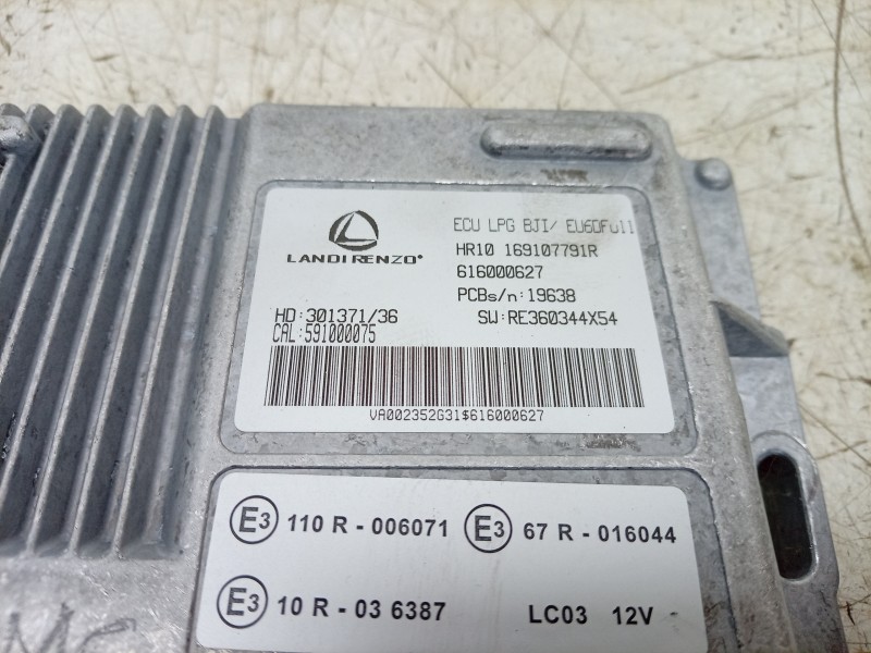 Recambio de centralita motor uce para dacia sandero iii 1.0 tce 90 eco-g referencia OEM IAM 616000627 169107791R 