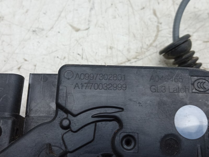 Recambio de cerradura puerta trasera derecha para mercedes-benz clase gla (bm 247) gla 200 (247.787) referencia OEM IAM A1770032