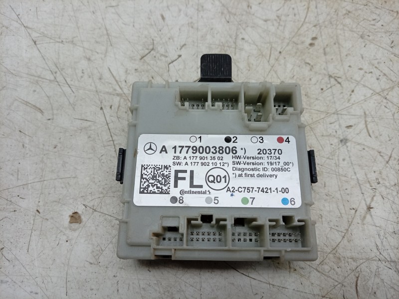 Recambio de modulo confort para mercedes-benz clase gla (bm 247) gla 200 (247.787) referencia OEM IAM A2C7577421100 A1779003806 