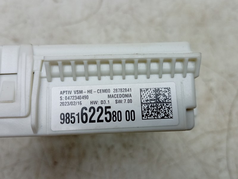 Recambio de caja reles / fusibles para peugeot 308 sw iii (fc_, fj_, fr_, f4_, fn_) puretech 130 (frhnsl, frhnst) referencia OEM