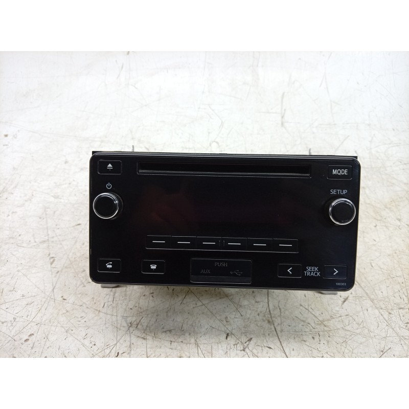 Recambio de sistema audio / radio cd para toyota land cruiser 3p 3.0 d-4d 190 cv referencia OEM IAM  8612060M10 