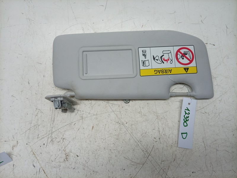 Recambio de parasol derecho para citroën nuevo citroen c3 turbo 100 s&s 6v max nuevo citroen c3 turbo 100 s&s 6v max referencia 