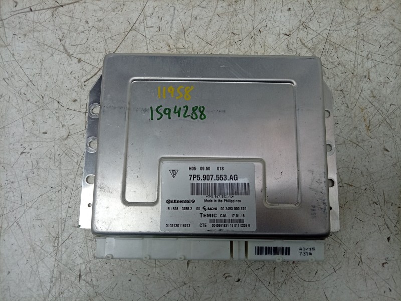 Recambio de modulo electronico para porsche cayenne (typ 92aa) diesel referencia OEM IAM 002453000379 7P5907553AG 