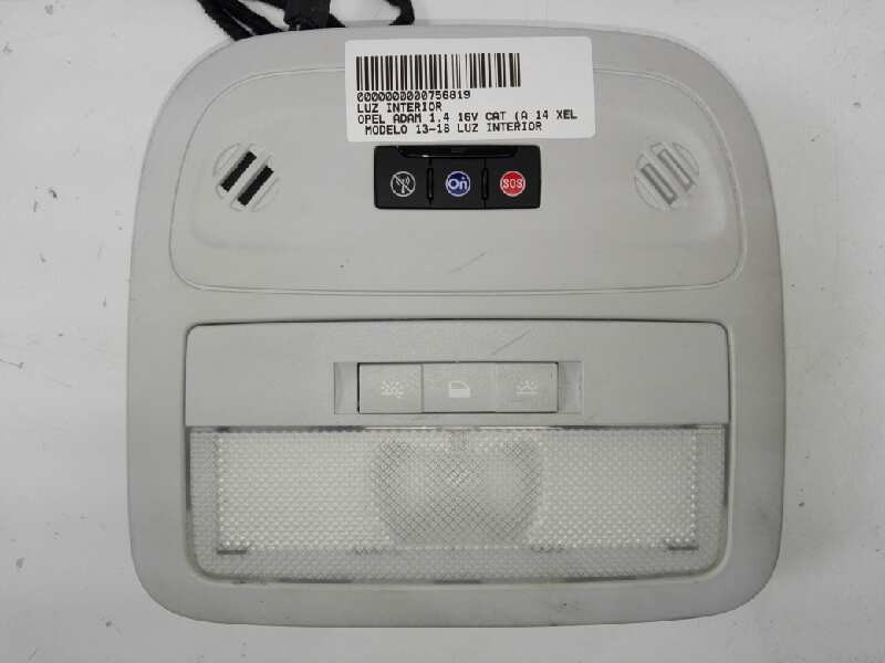 Recambio de luz interior para opel adam 1.4 16v cat (a 14 xel / ldd / l2z) referencia OEM IAM   