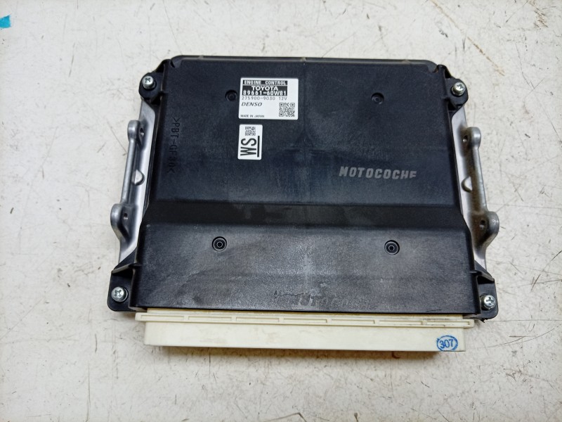 Recambio de centralita motor uce para toyota land cruiser 3p 3.0 d-4d 190 cv referencia OEM IAM  8966160W81 2759009030