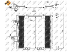 CONDENSADOR / RADIADOR AIRE ACONDICIONADO 13129195 35598 