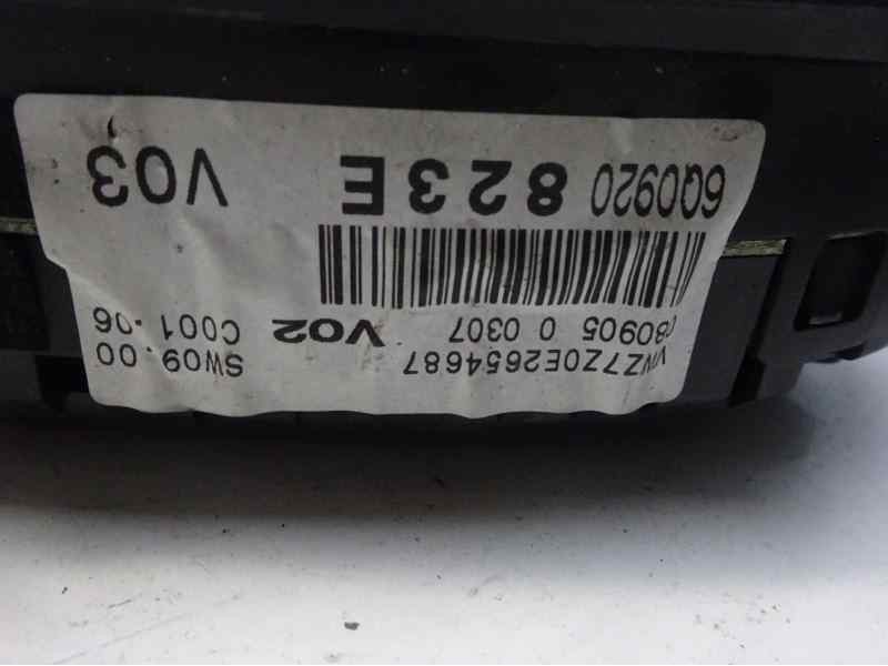 Recambio de cuadro instrumentos para volkswagen polo (9n3) advance referencia OEM IAM 6Q0920802KX  