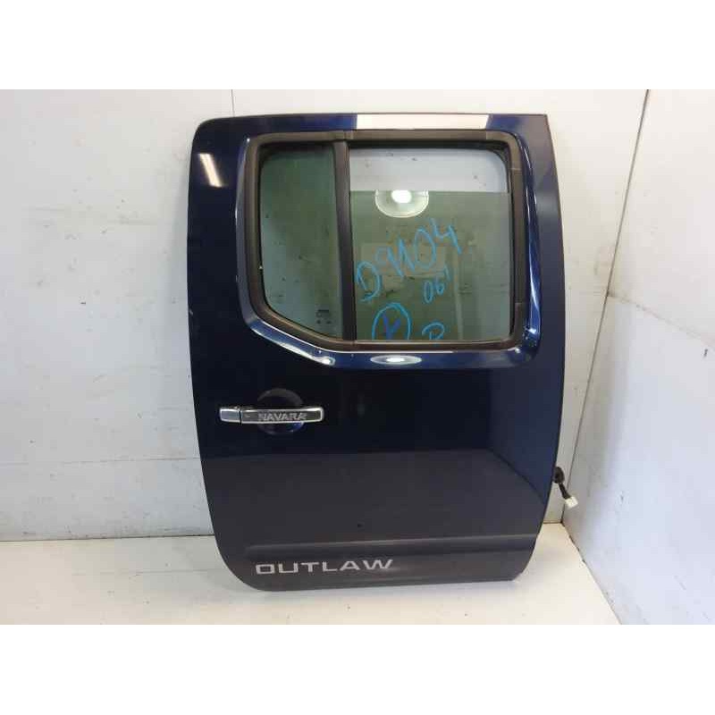 Recambio de puerta trasera derecha para nissan navara pick-up (d40m) doble cab se 4x4 referencia OEM IAM 82100EB330  