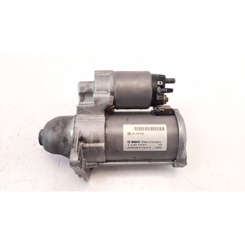 Recambio de motor arranque para opel corsa e selective ecoflex referencia OEM IAM 25194650 ARF420501 