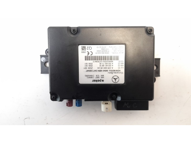 Recambio de modulo electronico para mercedes-benz clase cla (w117) shooting brake cla 200 d (117.908) referencia OEM IAM A205900