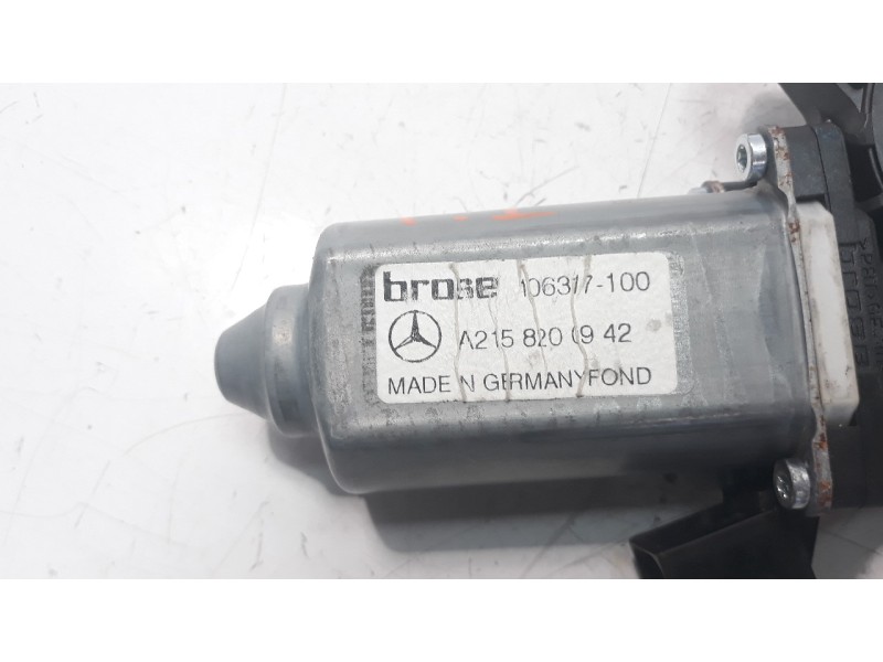Recambio de motor elevalunas trasero izquierdo para mercedes-benz clase cl (w215) coupe 5.0 v8 24v cat referencia OEM IAM A21582