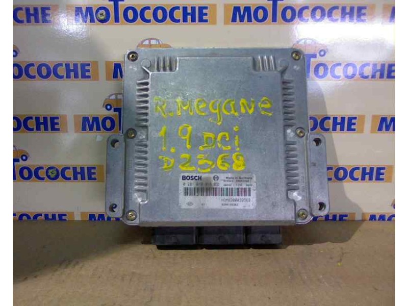 Recambio de centralita motor uce para renault megane ii berlina 3p 1.9 dci diesel referencia OEM IAM 8000039569 0281010819 2368