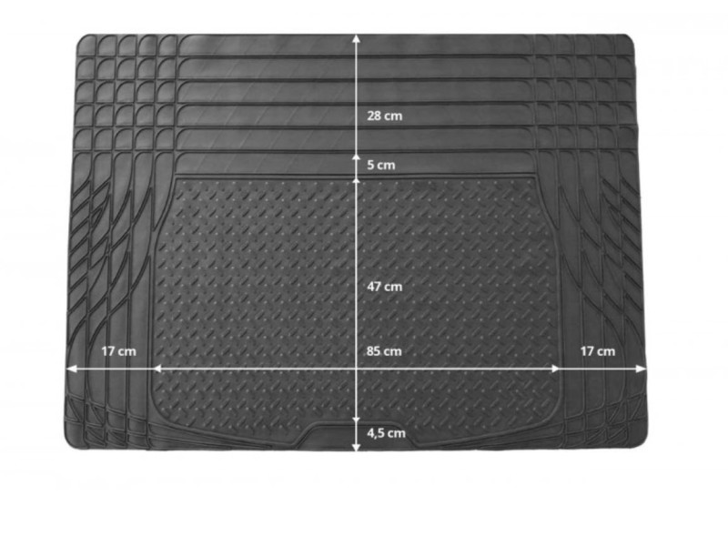 Recambio de bandeja trasera para universal universal universal referencia OEM IAM 120X80 25010001301 