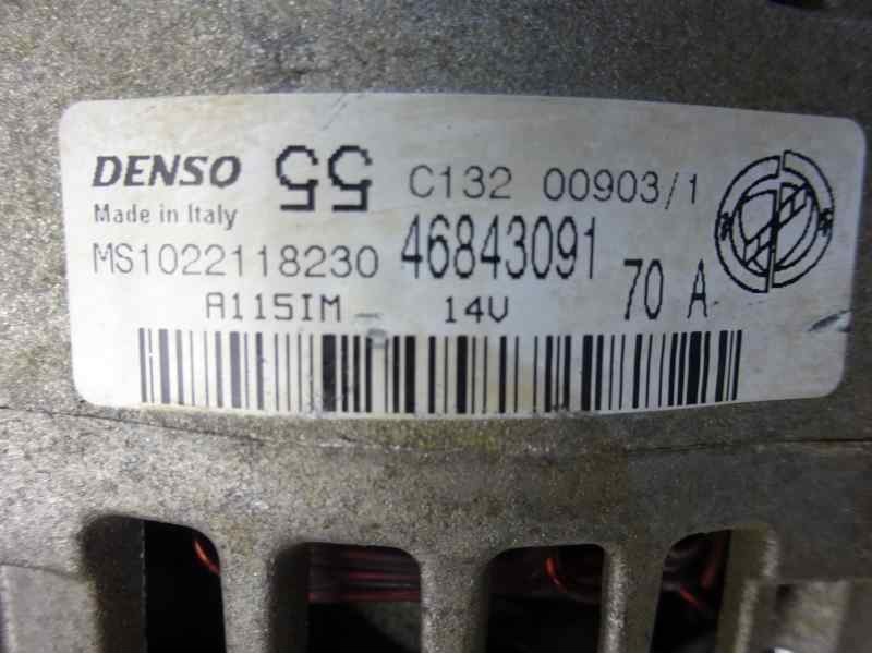 Recambio de alternador para fiat punto berlina (188) 1.2 cat referencia OEM IAM 46843091 ALF280103 A12071