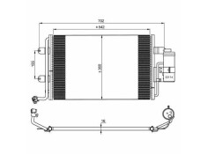 Recambio de condensador / radiador aire acondicionado para audi tt (8n3/8n9) 1.8 t coupe (132kw) referencia OEM IAM 1J0820411D 3 2
