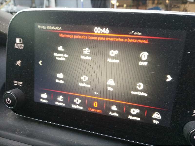 Recambio de pantalla multifuncion para fiat tipo ii (357) berlina lounge plus referencia OEM IAM A2C11636701  