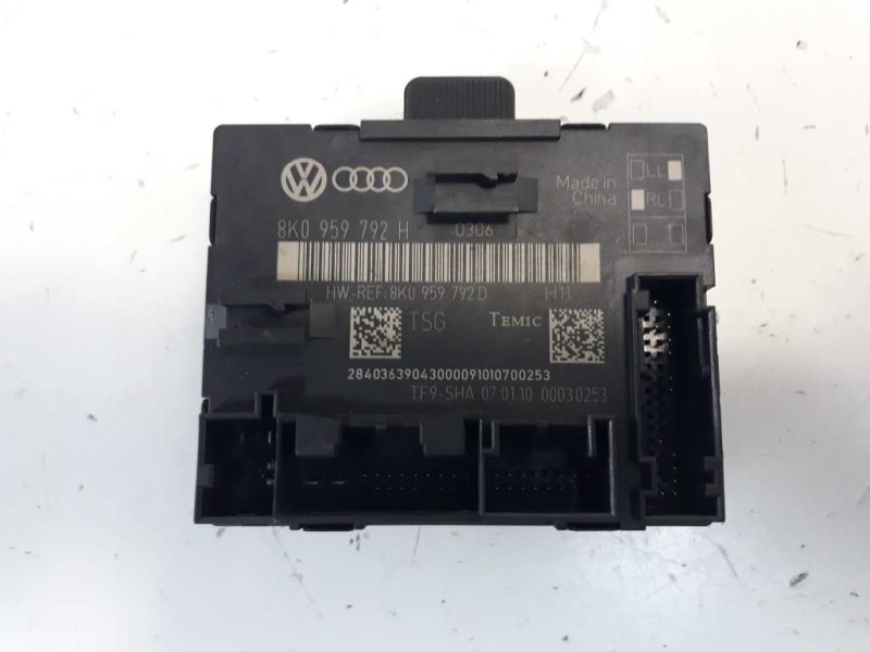 Recambio de modulo confort para audi a4 ber. (b8) e referencia OEM IAM 8K0959792H 8K0959792D 