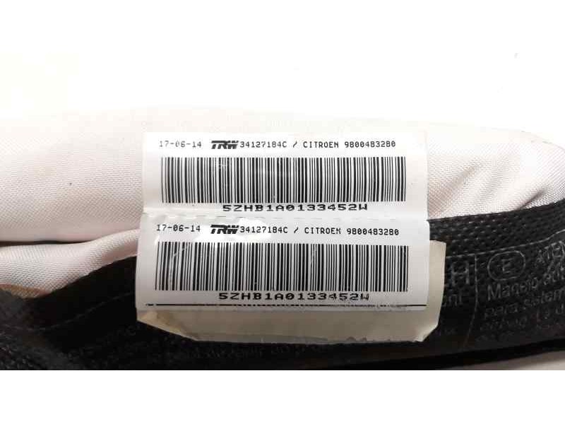 Recambio de airbag cortina delantero izquierdo para citroen c4 grand picasso exclusive referencia OEM IAM 9800483280  