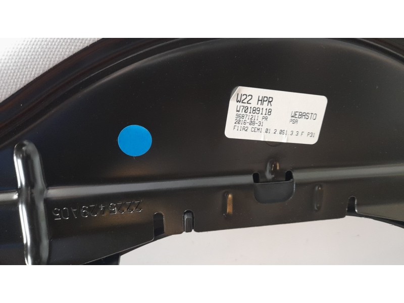 Recambio de techo electrico para peugeot 508 sw gt line referencia OEM IAM 96871211PR 2224158 