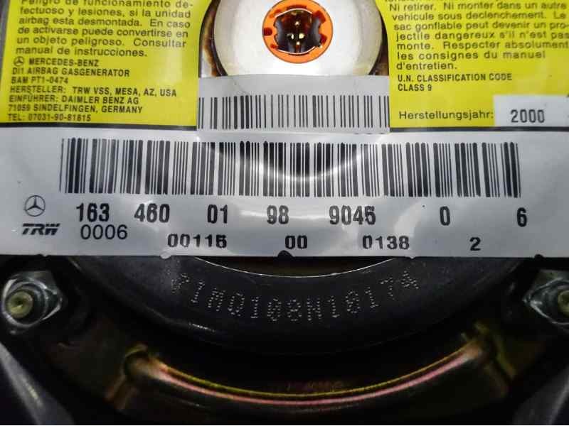 Recambio de airbag delantero izquierdo para mercedes-benz clase m (w163) 270 cdi (163.113) referencia OEM IAM 1634600198  